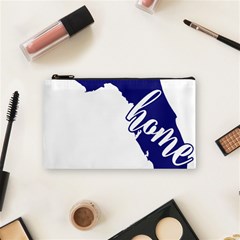 Florida Home  Cosmetic Bag (small)  by CraftyLittleNodes