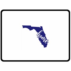 Florida Home  Fleece Blanket (large) 