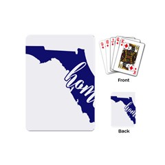 Florida Home  Playing Cards (mini) 