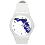 Florida Home  Round Plastic Sport Watch (M) Front