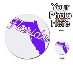 Florida Home State Pride Multi-purpose Cards (round) 