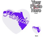 FLorida Home State Pride Multi-purpose Cards (Heart)  Front 1