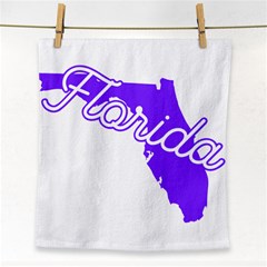 Florida Home State Pride Face Towel