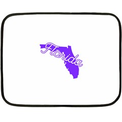 Florida Home State Pride Double Sided Fleece Blanket (mini) 