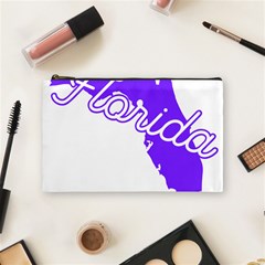 Florida Home State Pride Cosmetic Bag (medium)  by CraftyLittleNodes