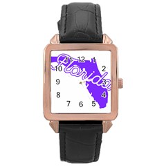 Florida Home State Pride Rose Gold Watches