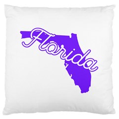 Florida Home State Pride Standard Flano Cushion Cases (one Side) 