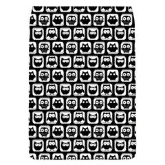 Black And White Owl Pattern Flap Covers (l)  by GardenOfOphir