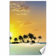 Beautiful Island In The Sunset Canvas 20  X 30   by FantasyWorld7