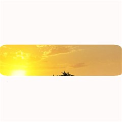 Beautiful Island In The Sunset Large Bar Mats