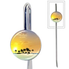 Beautiful Island In The Sunset Book Mark