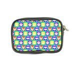 Colorful Whimsical Owl Pattern Coin Purse Back