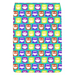 Colorful Whimsical Owl Pattern Flap Covers (s)  by GardenOfOphir