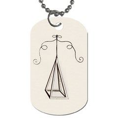 Pyramidnatural Dog Tag (one Side)