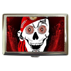 Funny Happy Skull Cigarette Money Cases