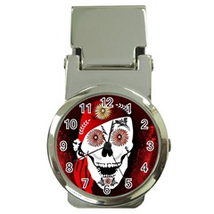 Funny Happy Skull Money Clip Watches