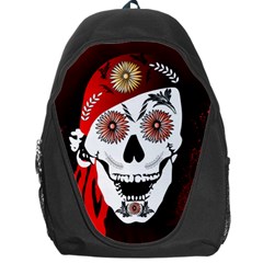 Funny Happy Skull Backpack Bag