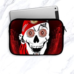 Funny Happy Skull Apple Ipad Mini Zipper Cases by FantasyWorld7