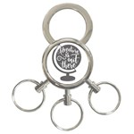 Adventure Is Out There 3-Ring Key Chains Front