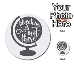 Adventure Is Out There Multi-purpose Cards (round) 