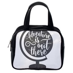 Adventure Is Out There Classic Handbags (one Side)