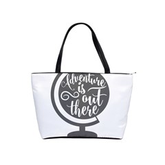 Adventure Is Out There Shoulder Handbags