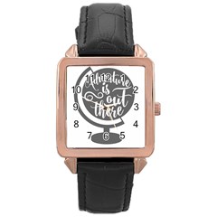 Adventure Is Out There Rose Gold Watches