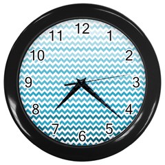 Perfectchevron Wall Clocks (black)