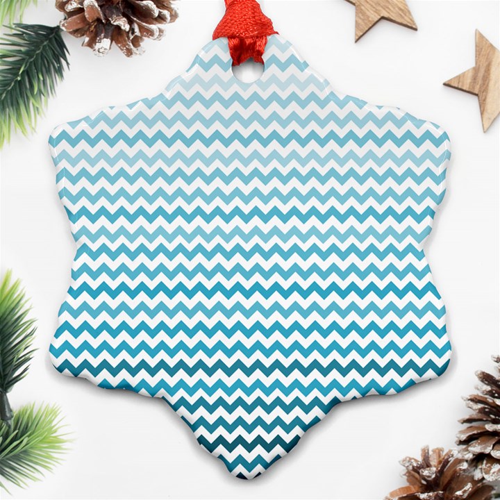 Perfectchevron Ornament (Snowflake) 