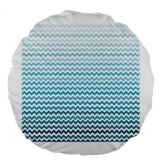 Perfectchevron Large 18  Premium Flano Round Cushions