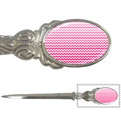 Pink Gradient Chevron Letter Openers