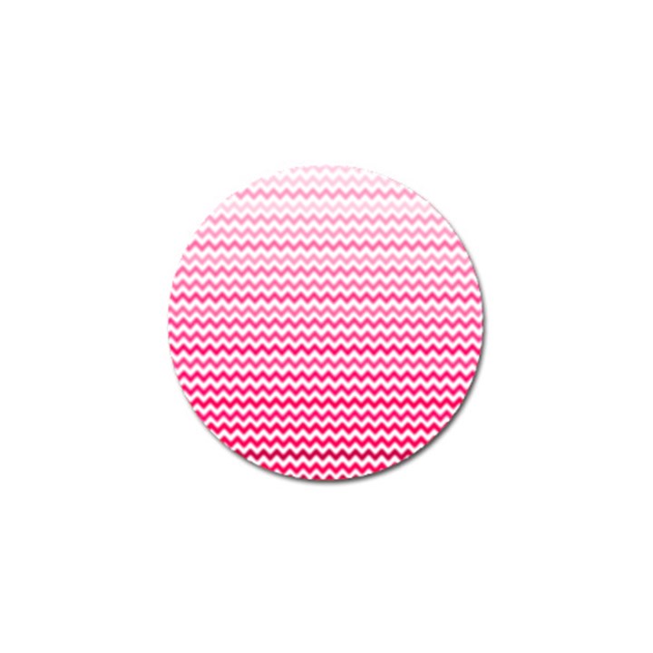 Pink Gradient Chevron Golf Ball Marker (10 pack)