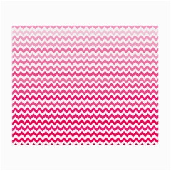 Pink Gradient Chevron Small Glasses Cloth