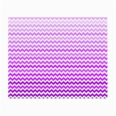 Purple Gradient Chevron Small Glasses Cloth