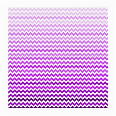 Purple Gradient Chevron Medium Glasses Cloth (2-side)