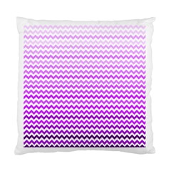 Purple Gradient Chevron Standard Cushion Case (one Side) 