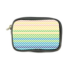 Pastel Gradient Rainbow Chevron Coin Purse by CraftyLittleNodes