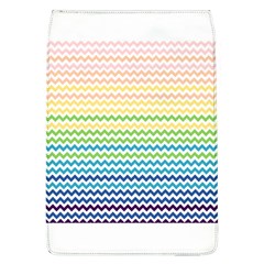 Pastel Gradient Rainbow Chevron Flap Covers (l) 