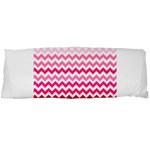 Pink Gradient Chevron Large Body Pillow Cases Dakimakura (Two Sides)  Front