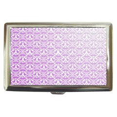 Purple Damask Gradient Cigarette Money Cases