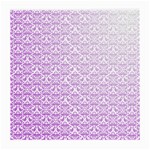 Purple Damask Gradient Medium Glasses Cloth (2-Side) Front