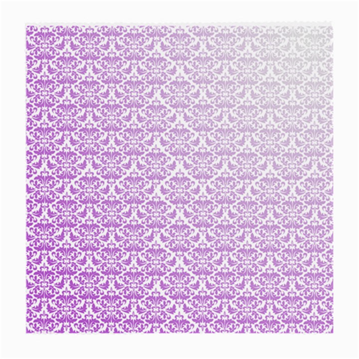 Purple Damask Gradient Medium Glasses Cloth (2-Side)