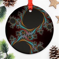 Dream In Fract Ornament (round)  by digitaldivadesigns