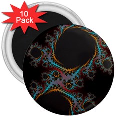 Dream In Fract 3  Magnets (10 Pack) 