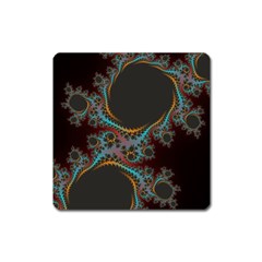 Dream In Fract Square Magnet