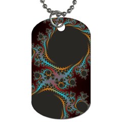 Dream In Fract Dog Tag (two Sides)