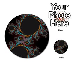 Dream In Fract Multi-purpose Cards (round)  by digitaldivadesigns