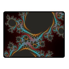 Dream In Fract Fleece Blanket (small)