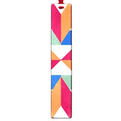 Shapes In Triangles Large Book Mark