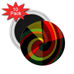 Spiral 2 25  Magnet (10 Pack)